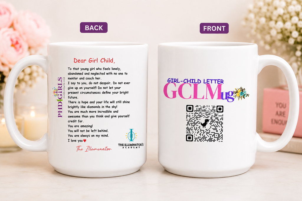 The Girl-Child-Letter-Mug  GCLMUG™