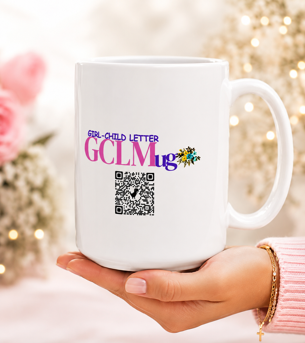 The Girl-Child-Letter-Mug  GCLMUG™