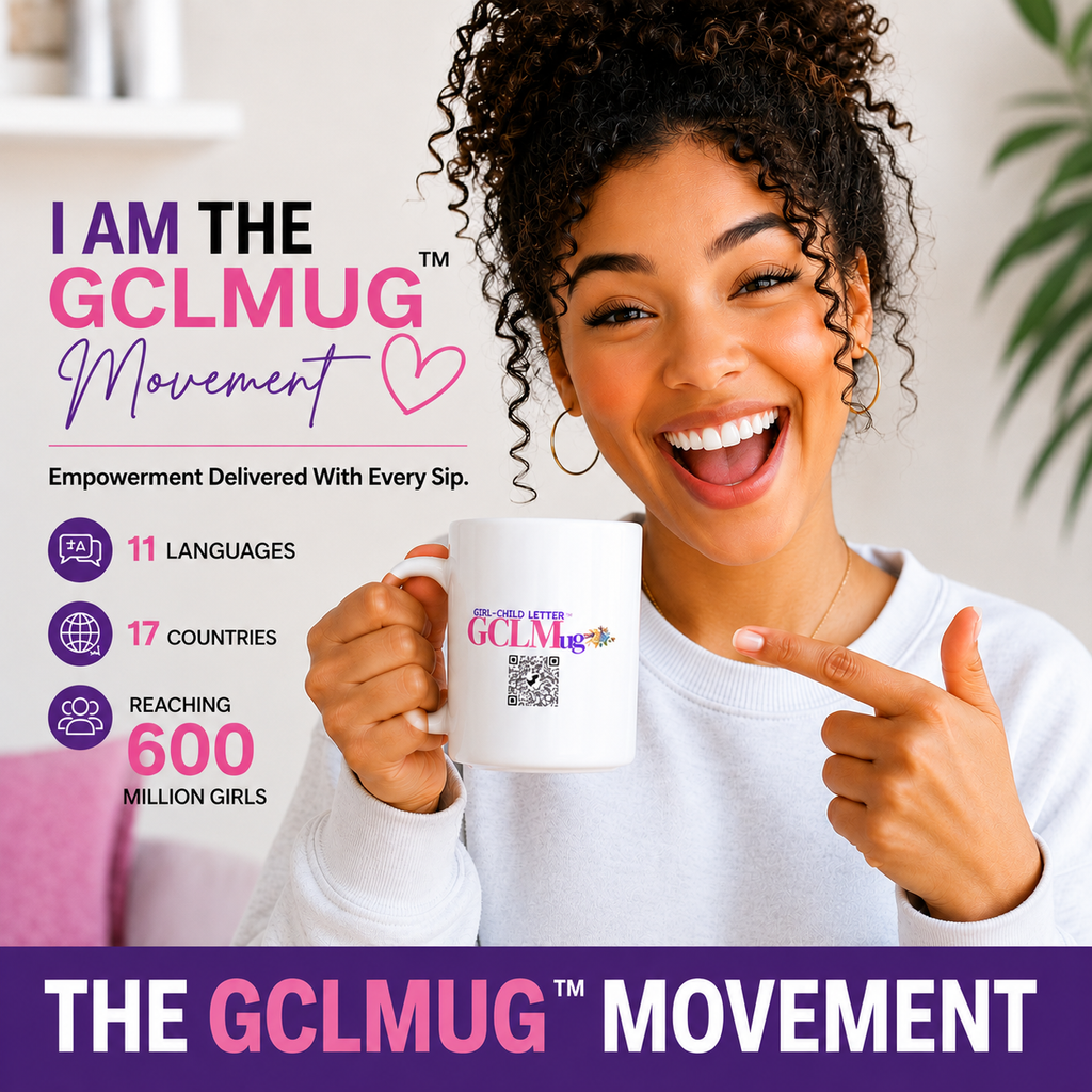 The Girl-Child-Letter-Mug  GCLMUG™ (English version)